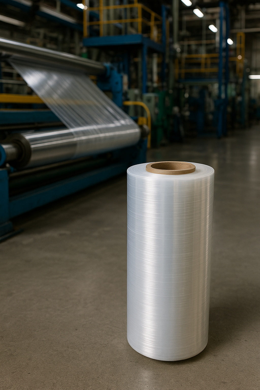 Стрейч плёнка 500 мм 20–23 мкм - ручная и машинная